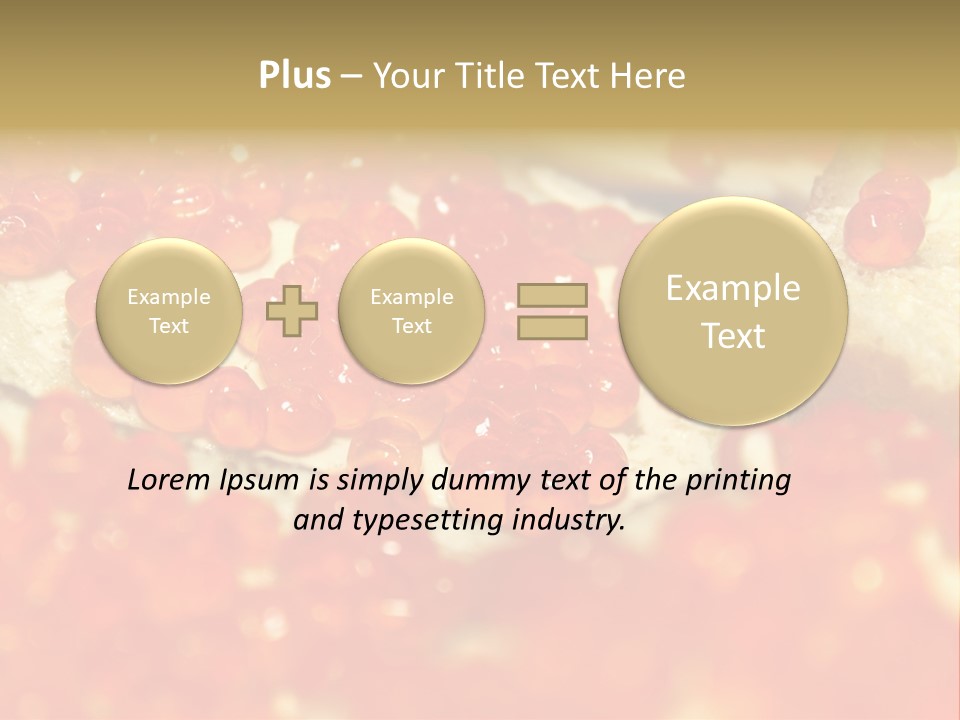 Taste Delicacy Appetizer PowerPoint Template