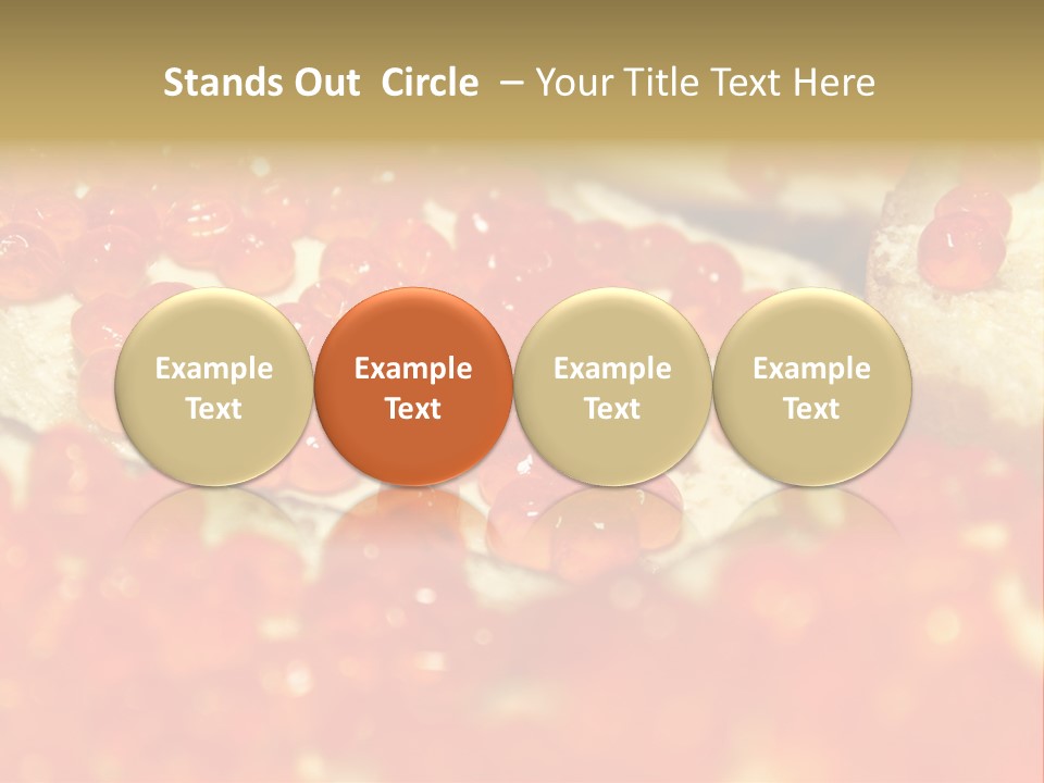 Taste Delicacy Appetizer PowerPoint Template