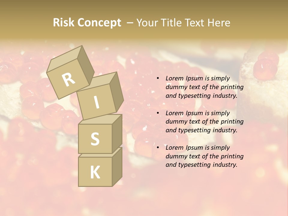 Taste Delicacy Appetizer PowerPoint Template