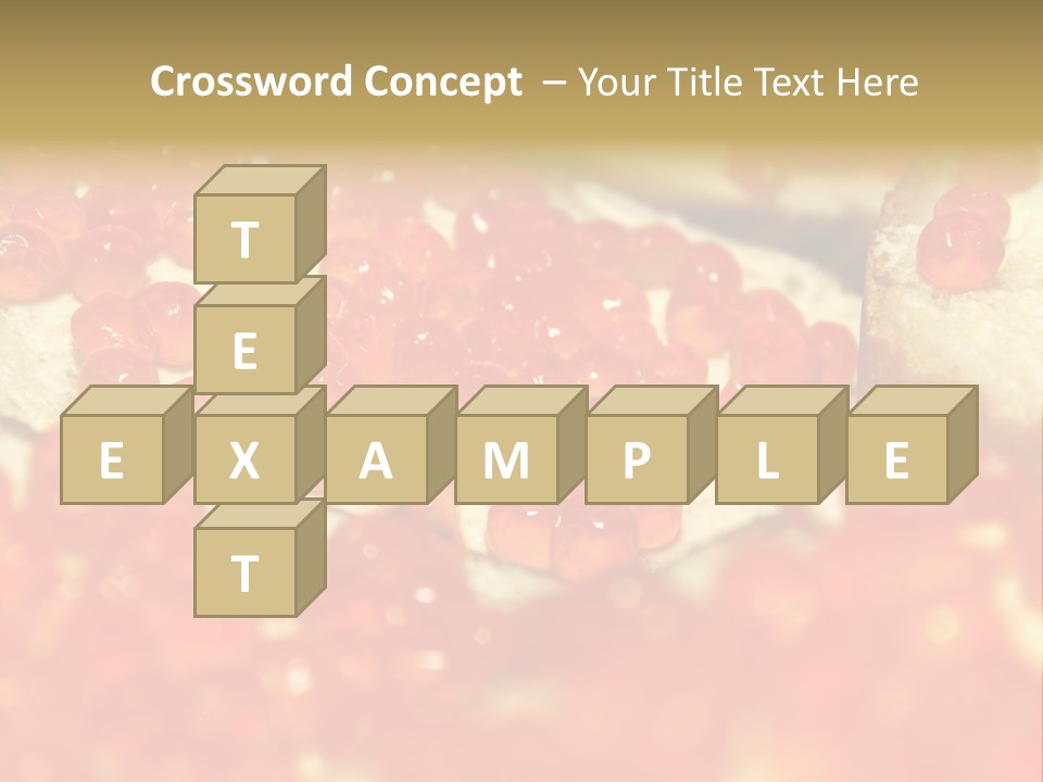 Taste Delicacy Appetizer PowerPoint Template