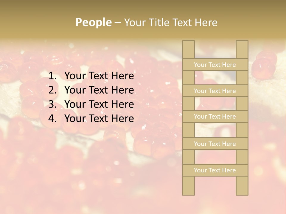 Taste Delicacy Appetizer PowerPoint Template