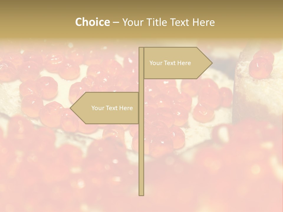 Taste Delicacy Appetizer PowerPoint Template