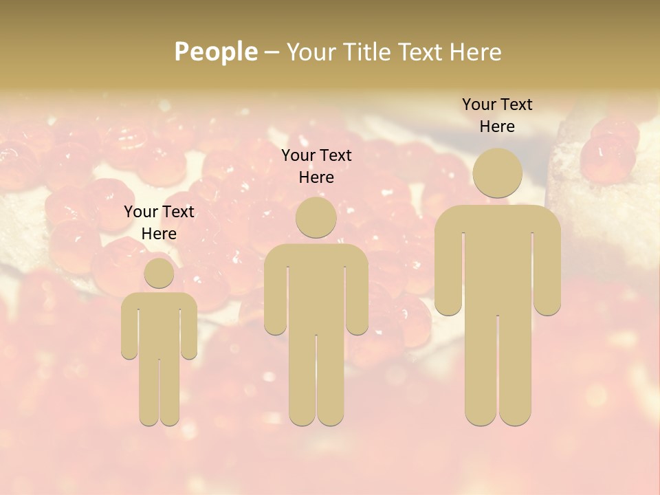 Taste Delicacy Appetizer PowerPoint Template