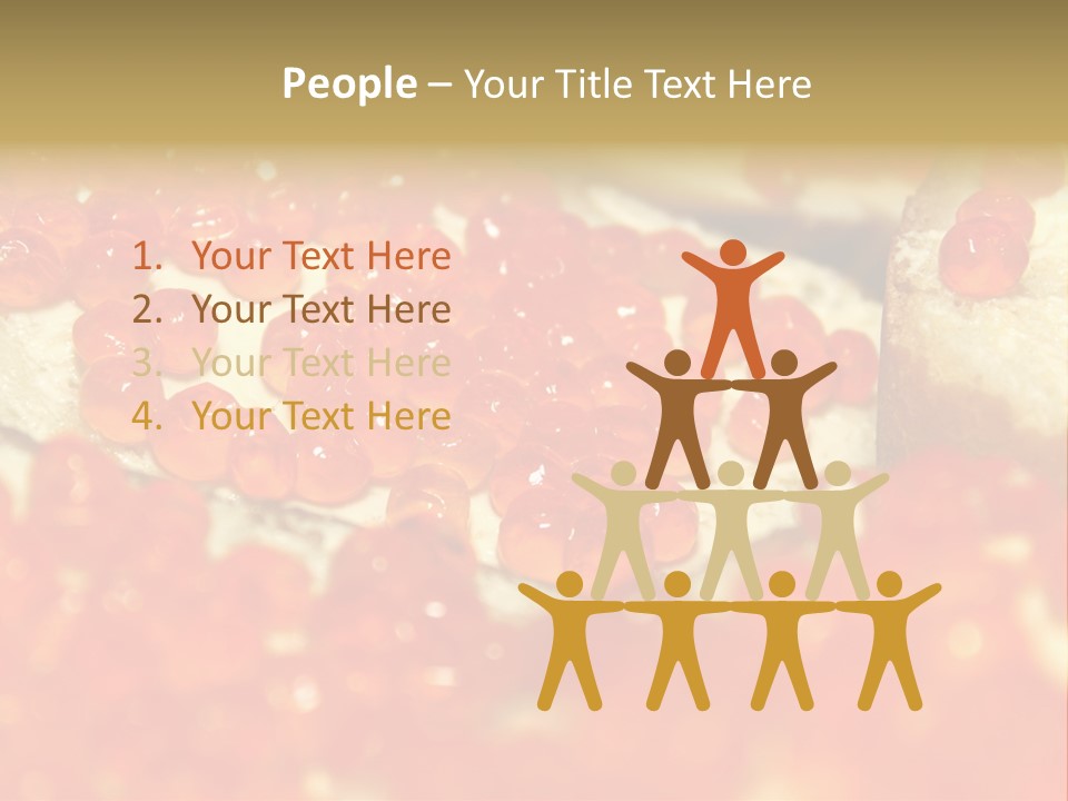 Taste Delicacy Appetizer PowerPoint Template