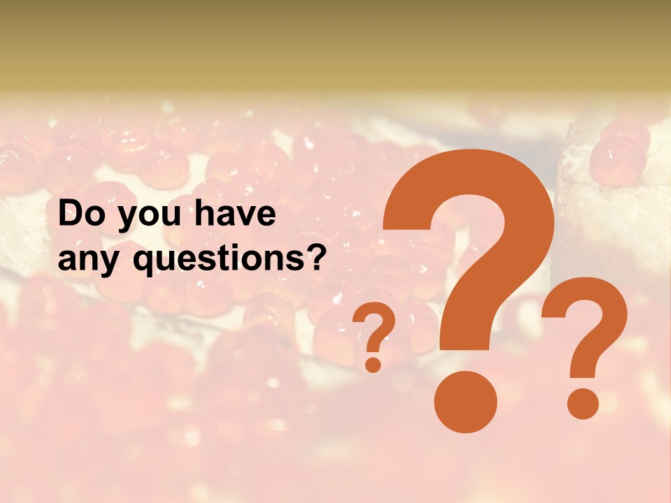 Taste Delicacy Appetizer PowerPoint Template