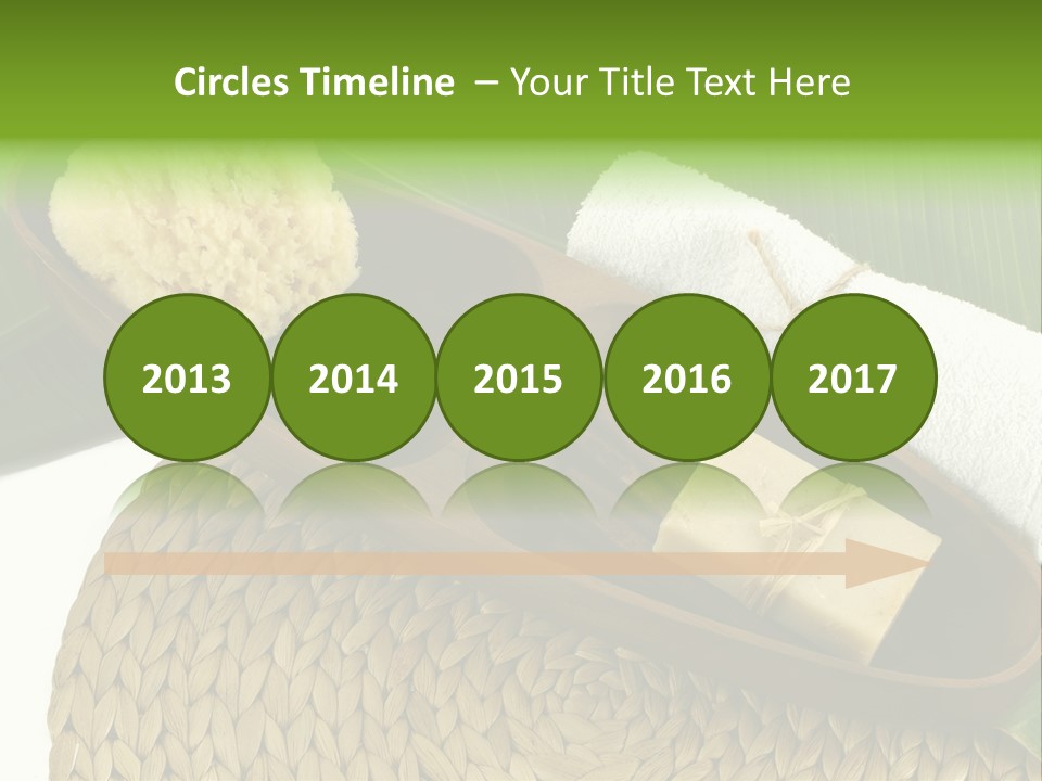 Health Shower Container PowerPoint Template