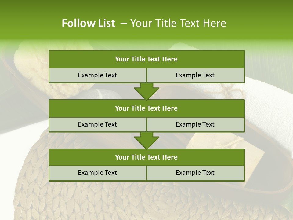 Health Shower Container PowerPoint Template