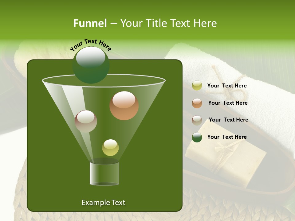 Health Shower Container PowerPoint Template