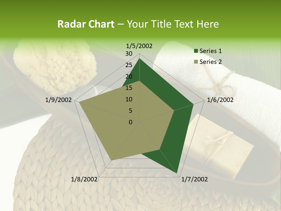Health Shower Container PowerPoint Template