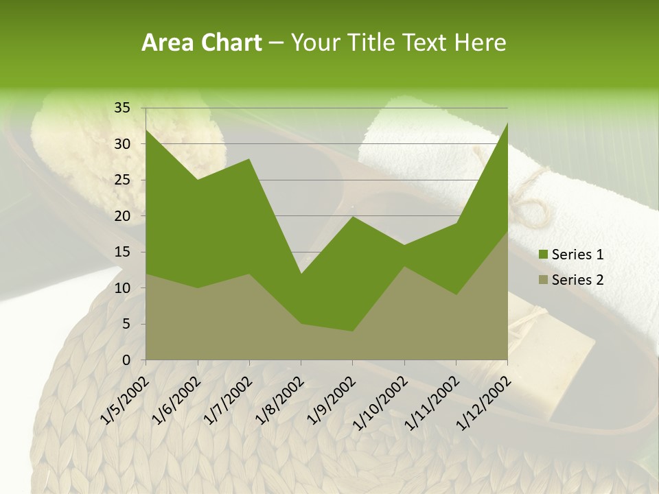 Health Shower Container PowerPoint Template