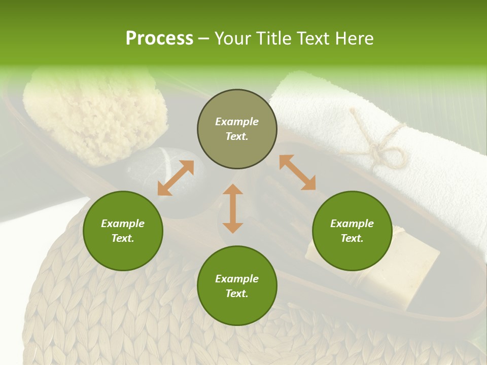 Health Shower Container PowerPoint Template