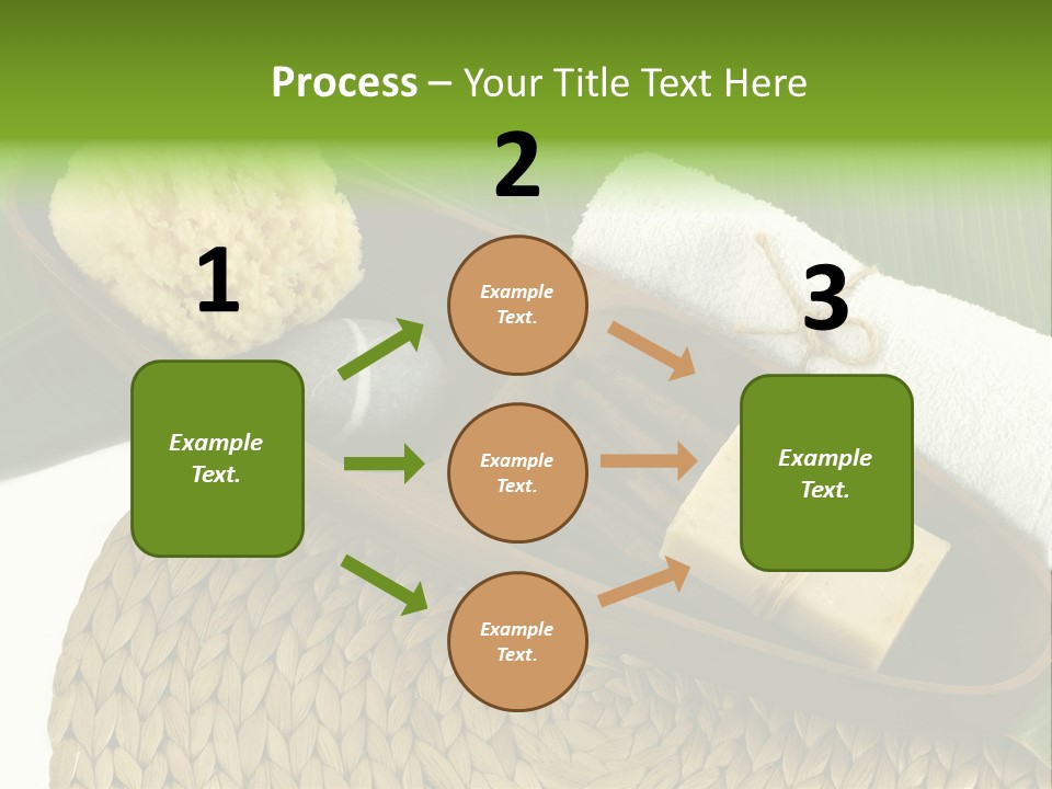 Health Shower Container PowerPoint Template