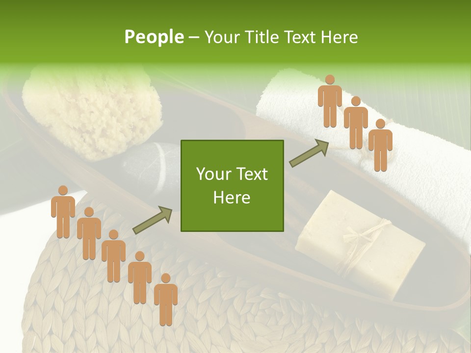 Health Shower Container PowerPoint Template