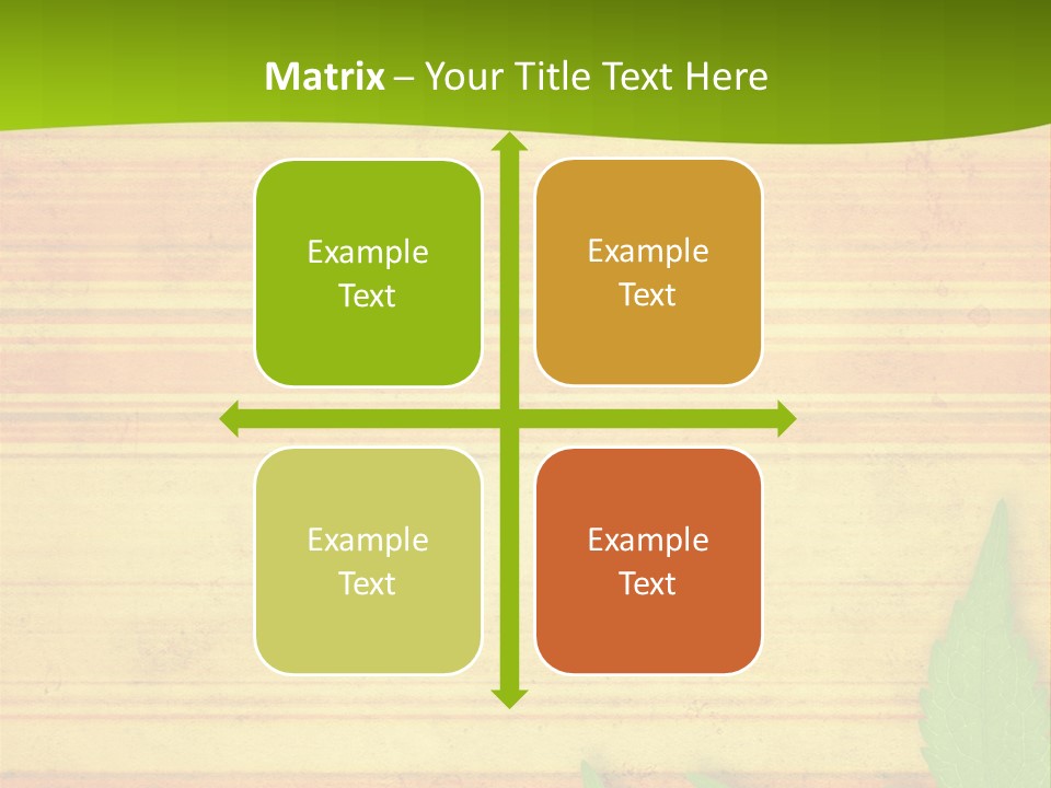 Plant Paper Grunge PowerPoint Template