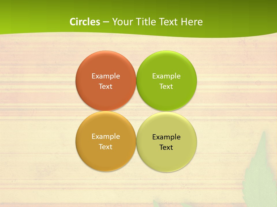 Plant Paper Grunge PowerPoint Template