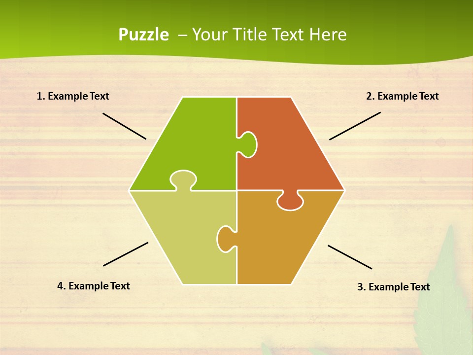 Plant Paper Grunge PowerPoint Template