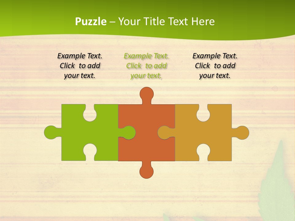 Plant Paper Grunge PowerPoint Template