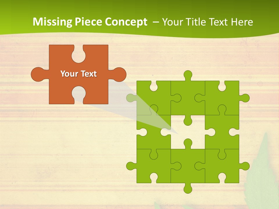 Plant Paper Grunge PowerPoint Template