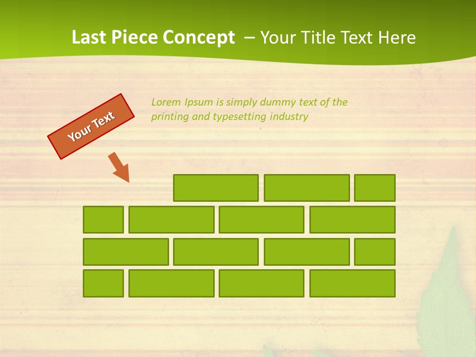 Plant Paper Grunge PowerPoint Template