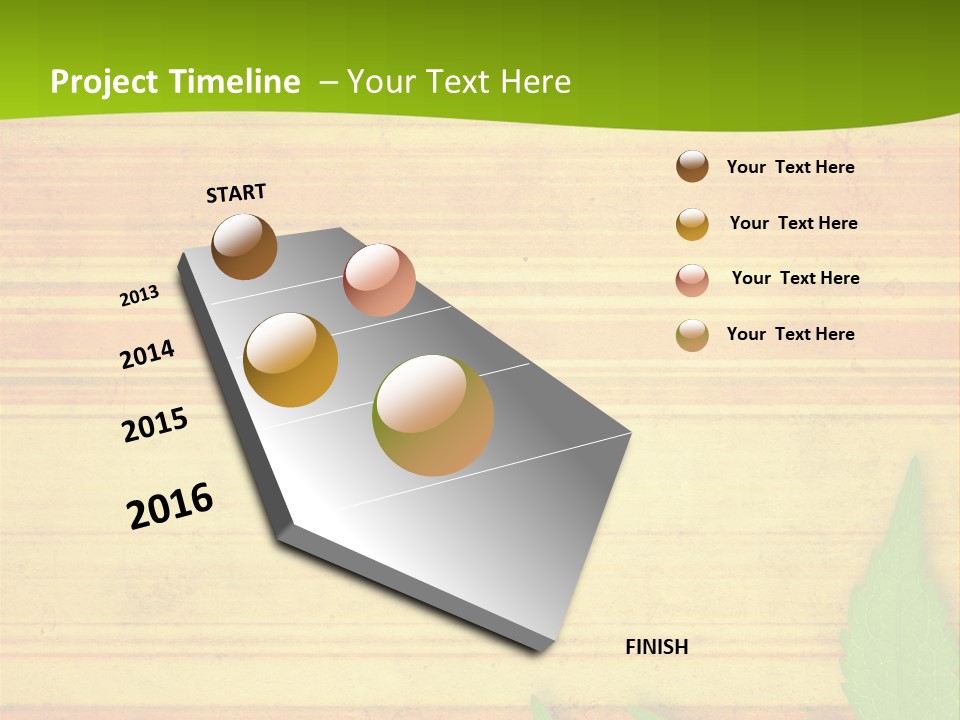Plant Paper Grunge PowerPoint Template