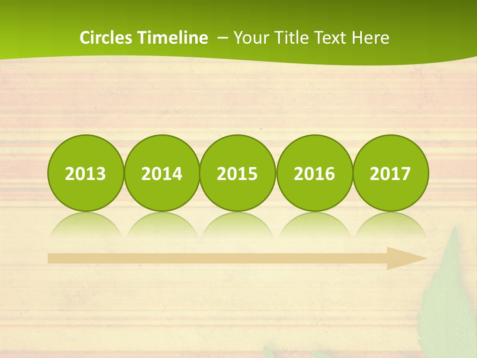 Plant Paper Grunge PowerPoint Template