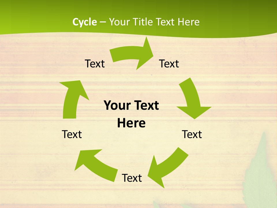 Plant Paper Grunge PowerPoint Template