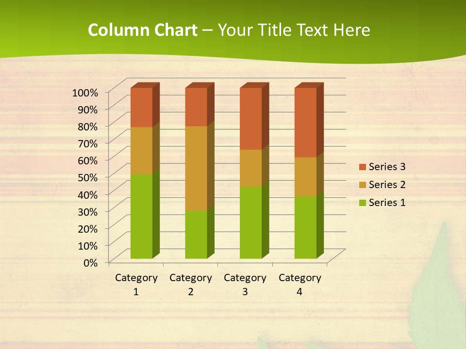 Plant Paper Grunge PowerPoint Template