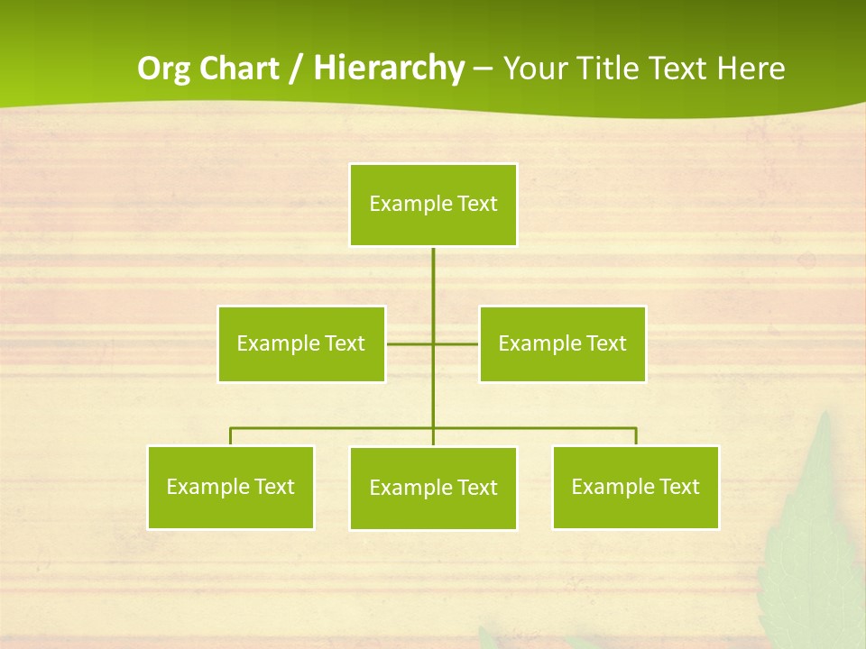 Plant Paper Grunge PowerPoint Template