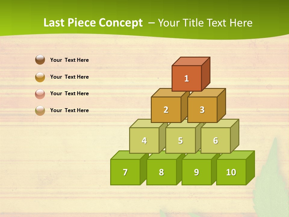 Plant Paper Grunge PowerPoint Template