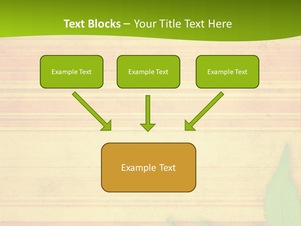 Plant Paper Grunge PowerPoint Template