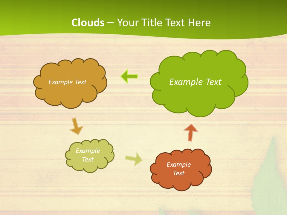 Plant Paper Grunge PowerPoint Template