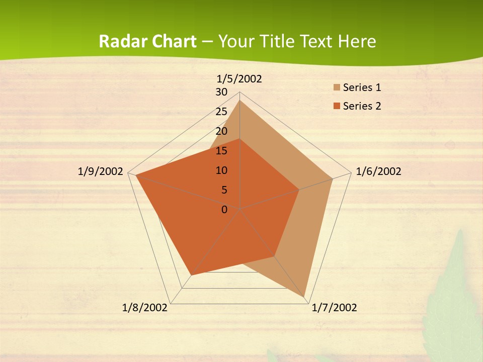 Plant Paper Grunge PowerPoint Template