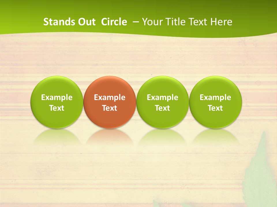 Plant Paper Grunge PowerPoint Template