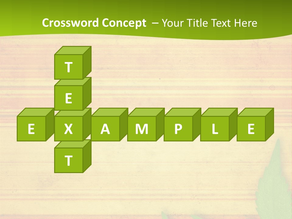 Plant Paper Grunge PowerPoint Template