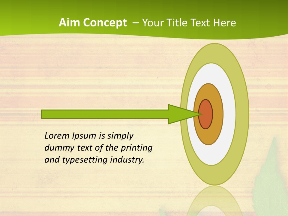 Plant Paper Grunge PowerPoint Template