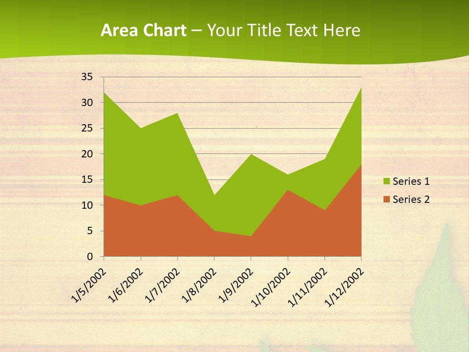 Plant Paper Grunge PowerPoint Template