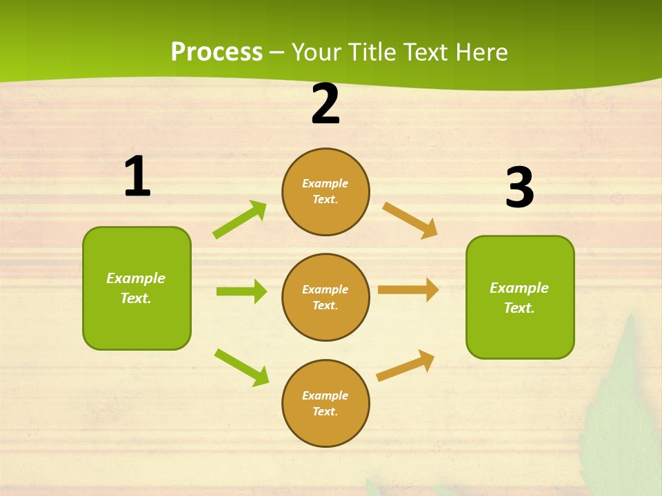 Plant Paper Grunge PowerPoint Template