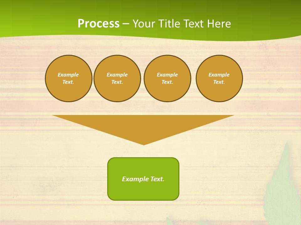 Plant Paper Grunge PowerPoint Template
