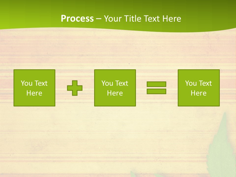 Plant Paper Grunge PowerPoint Template