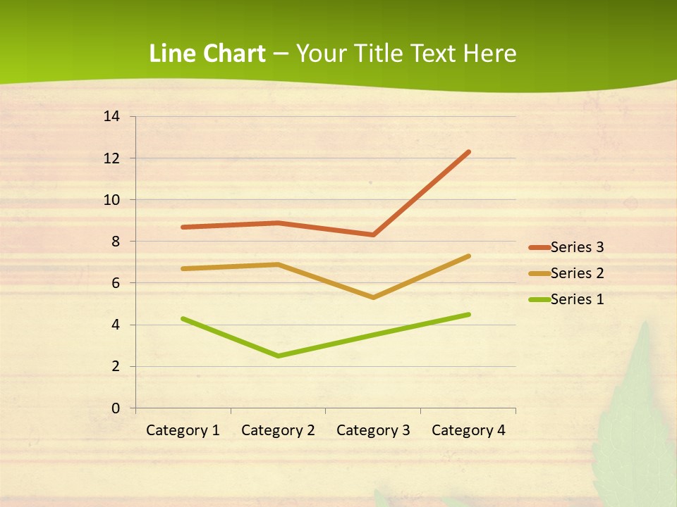 Plant Paper Grunge PowerPoint Template