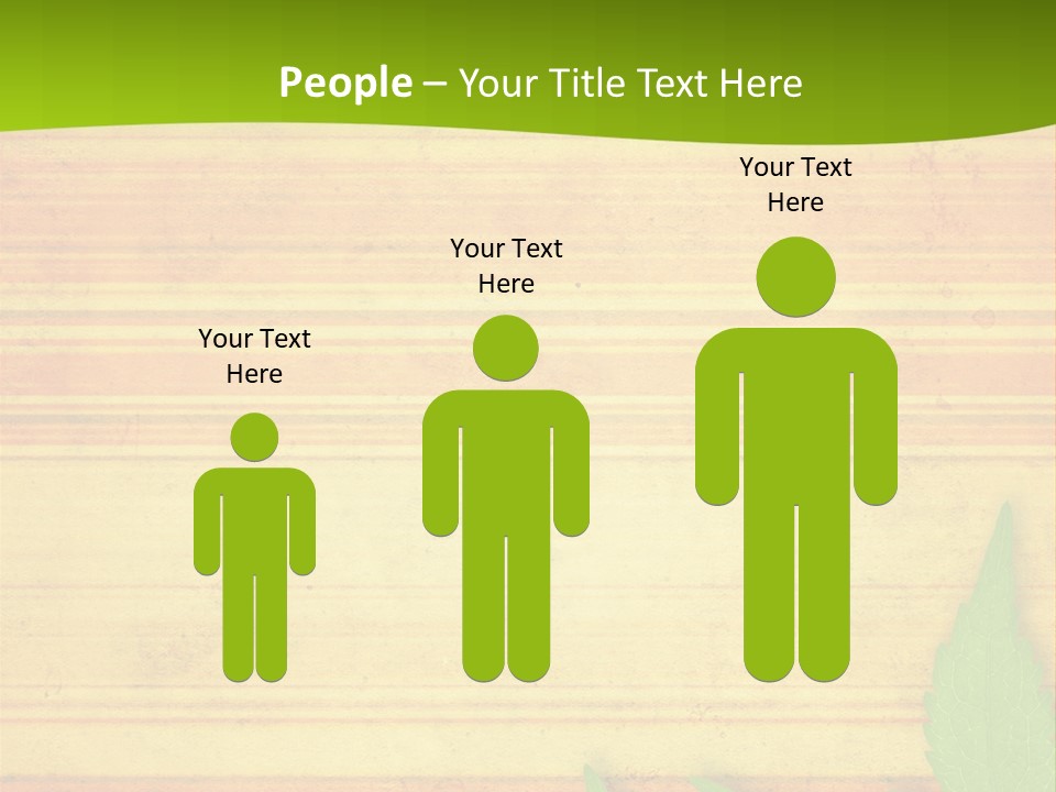 Plant Paper Grunge PowerPoint Template