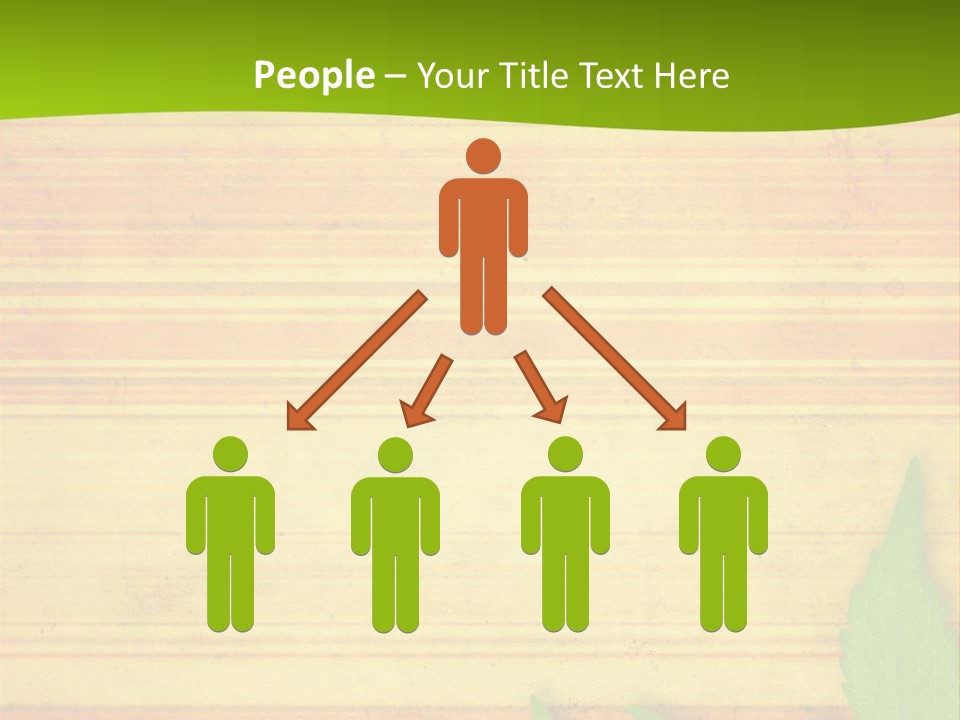 Plant Paper Grunge PowerPoint Template