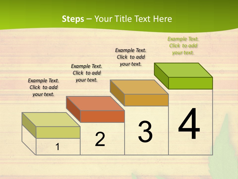 Plant Paper Grunge PowerPoint Template