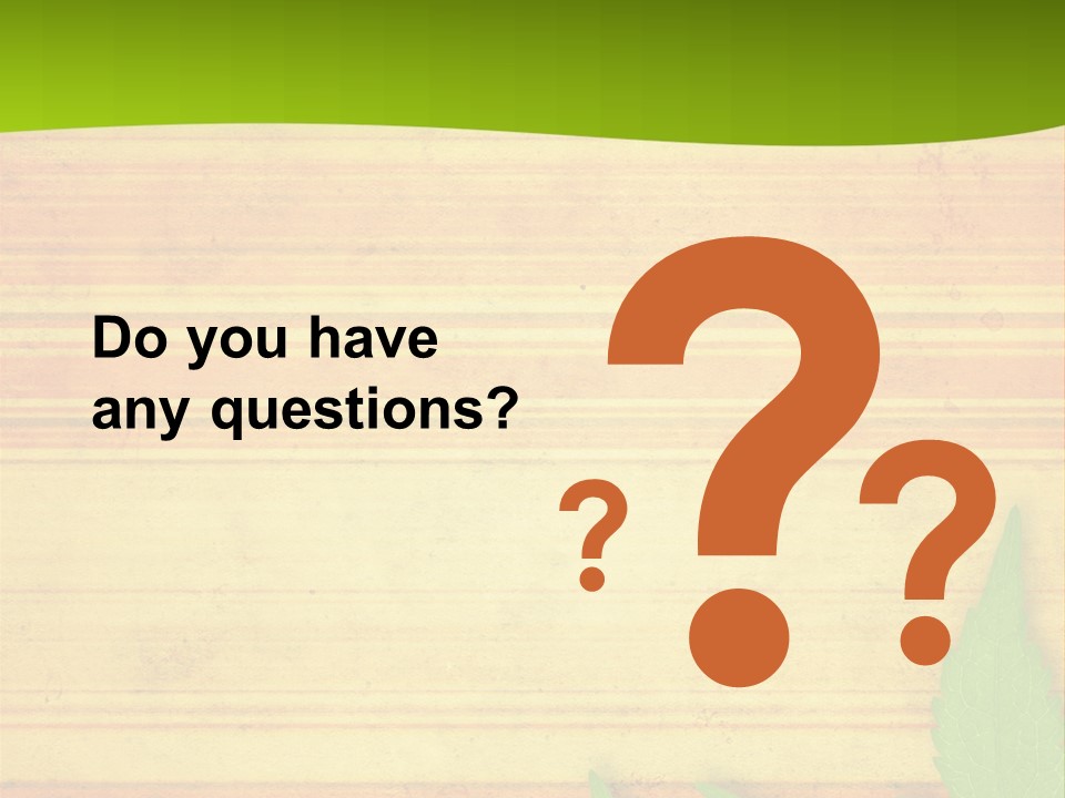 Plant Paper Grunge PowerPoint Template