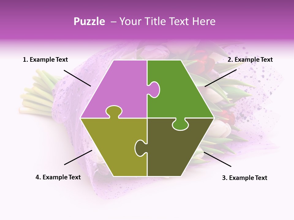 Leaf Gift Present PowerPoint Template