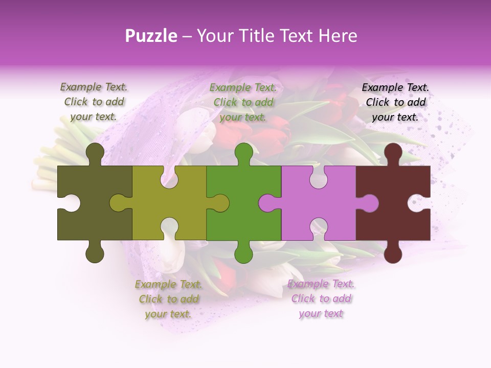 Leaf Gift Present PowerPoint Template