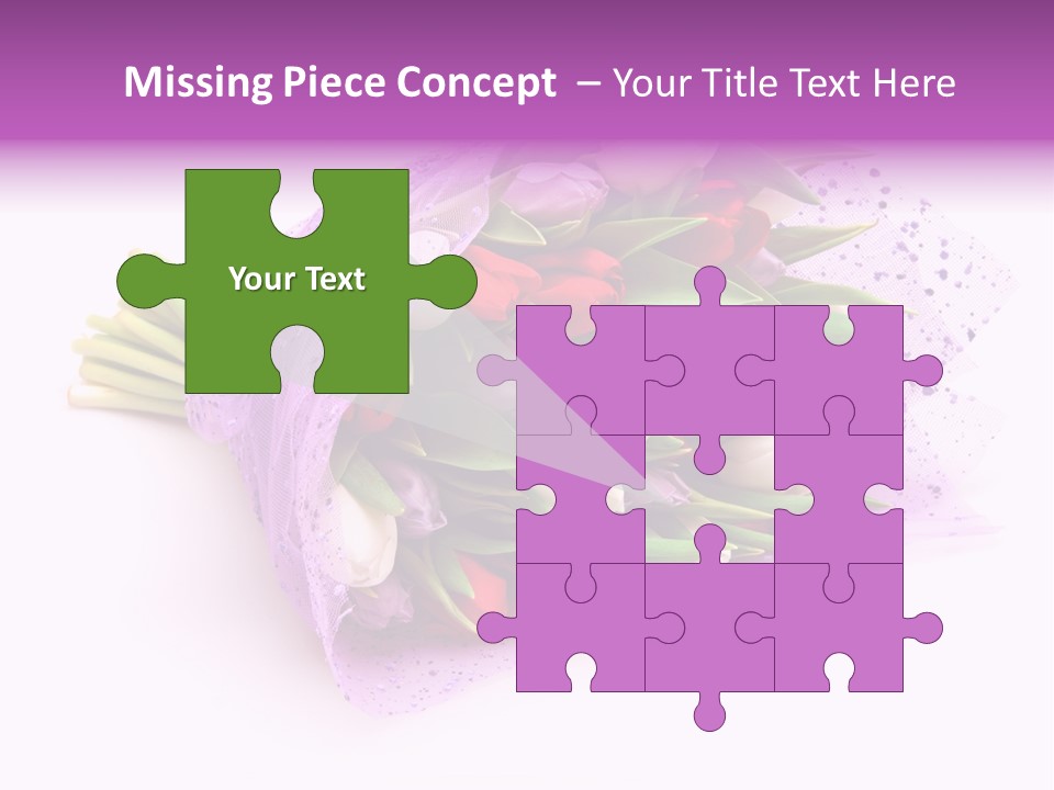 Leaf Gift Present PowerPoint Template