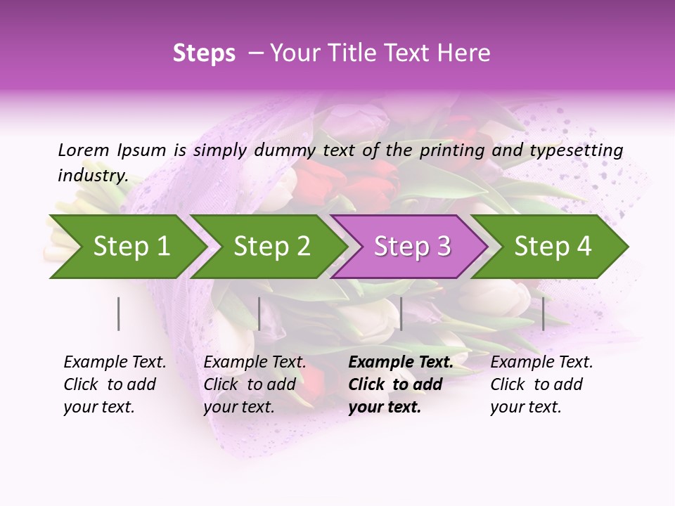 Leaf Gift Present PowerPoint Template