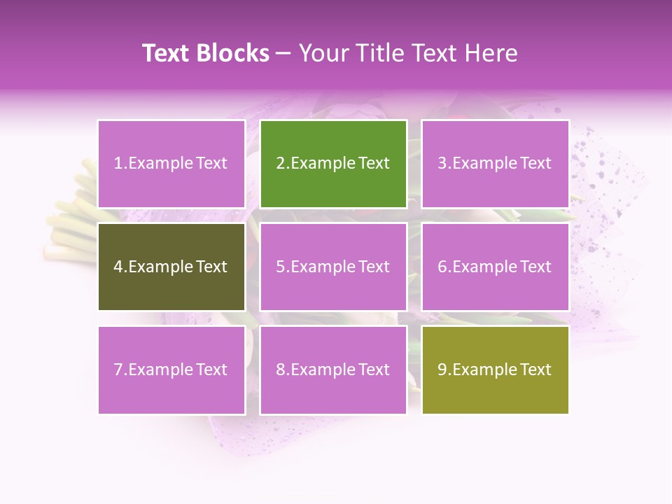 Leaf Gift Present PowerPoint Template