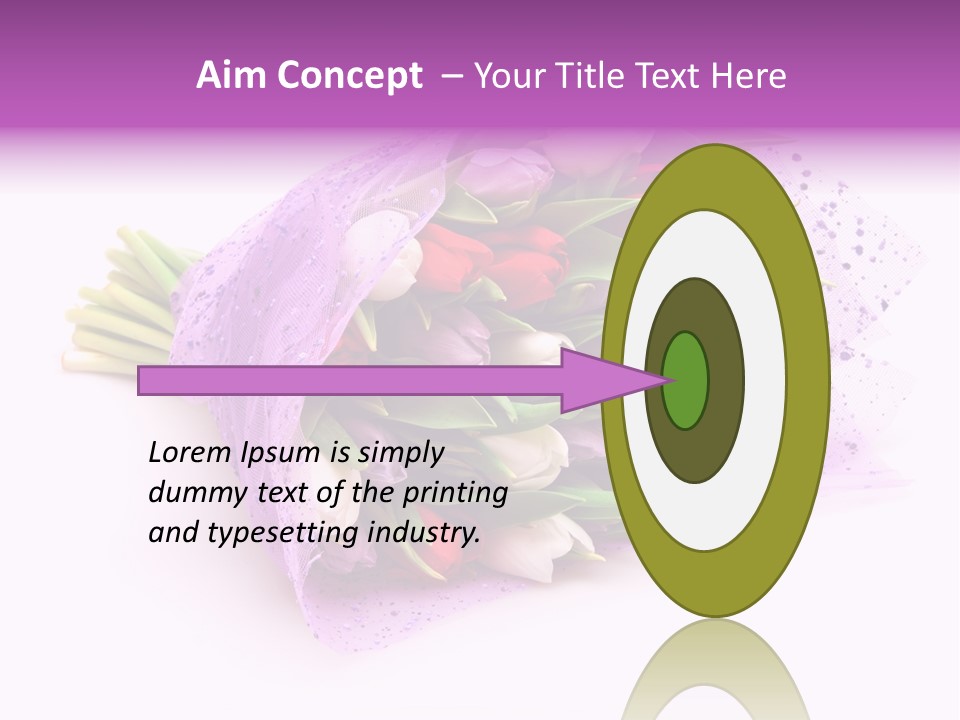 Leaf Gift Present PowerPoint Template